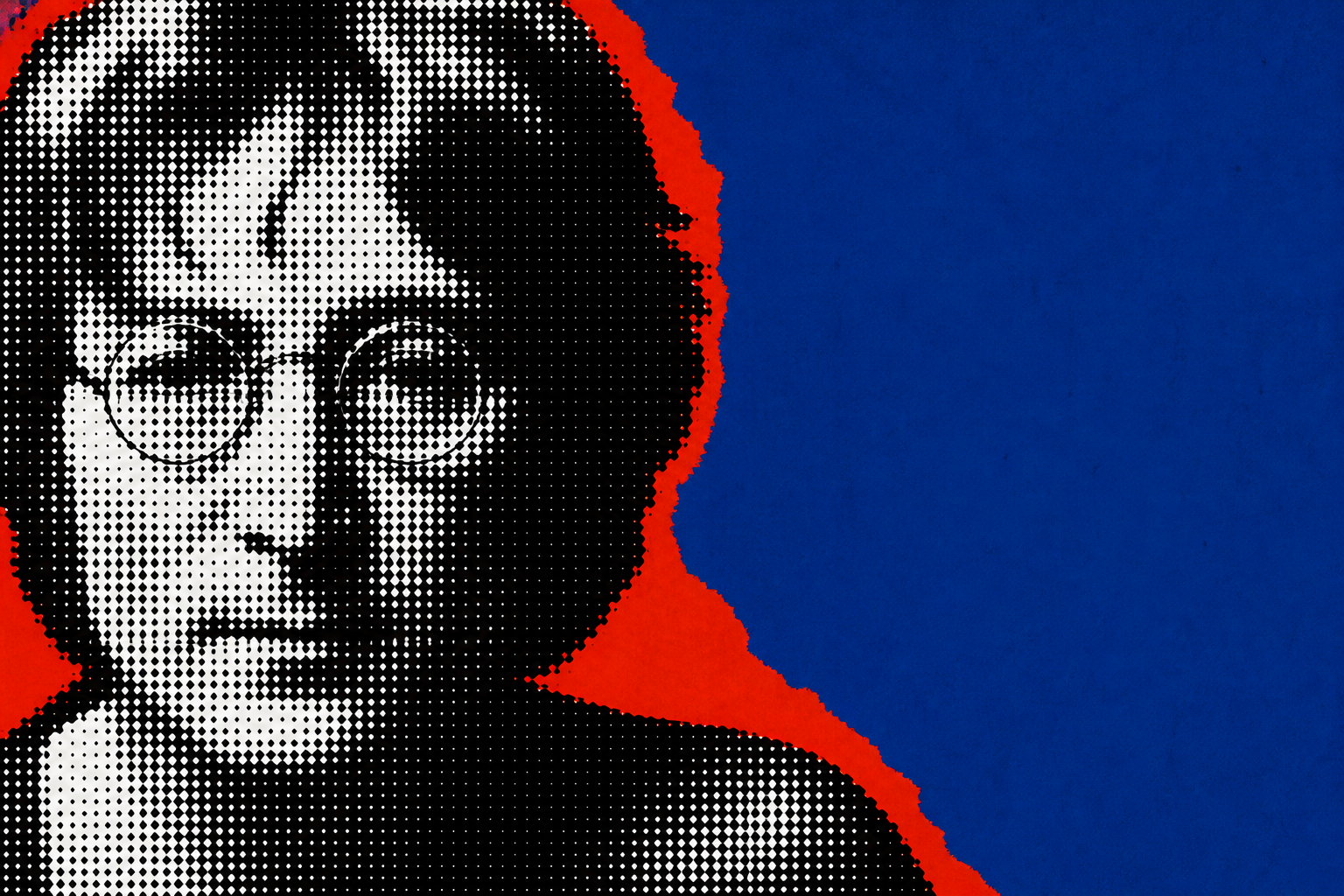 INUART noktasal John Lennon portresi