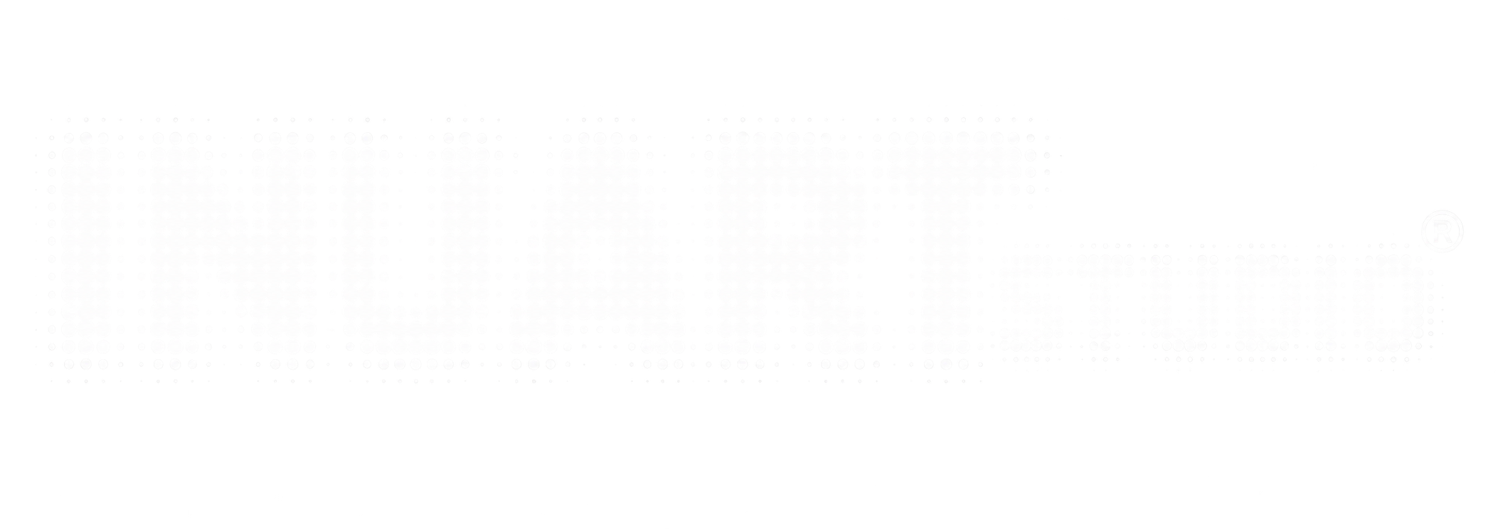 INUART Studio sık harfli şeffaf Pop Art noktasal logo