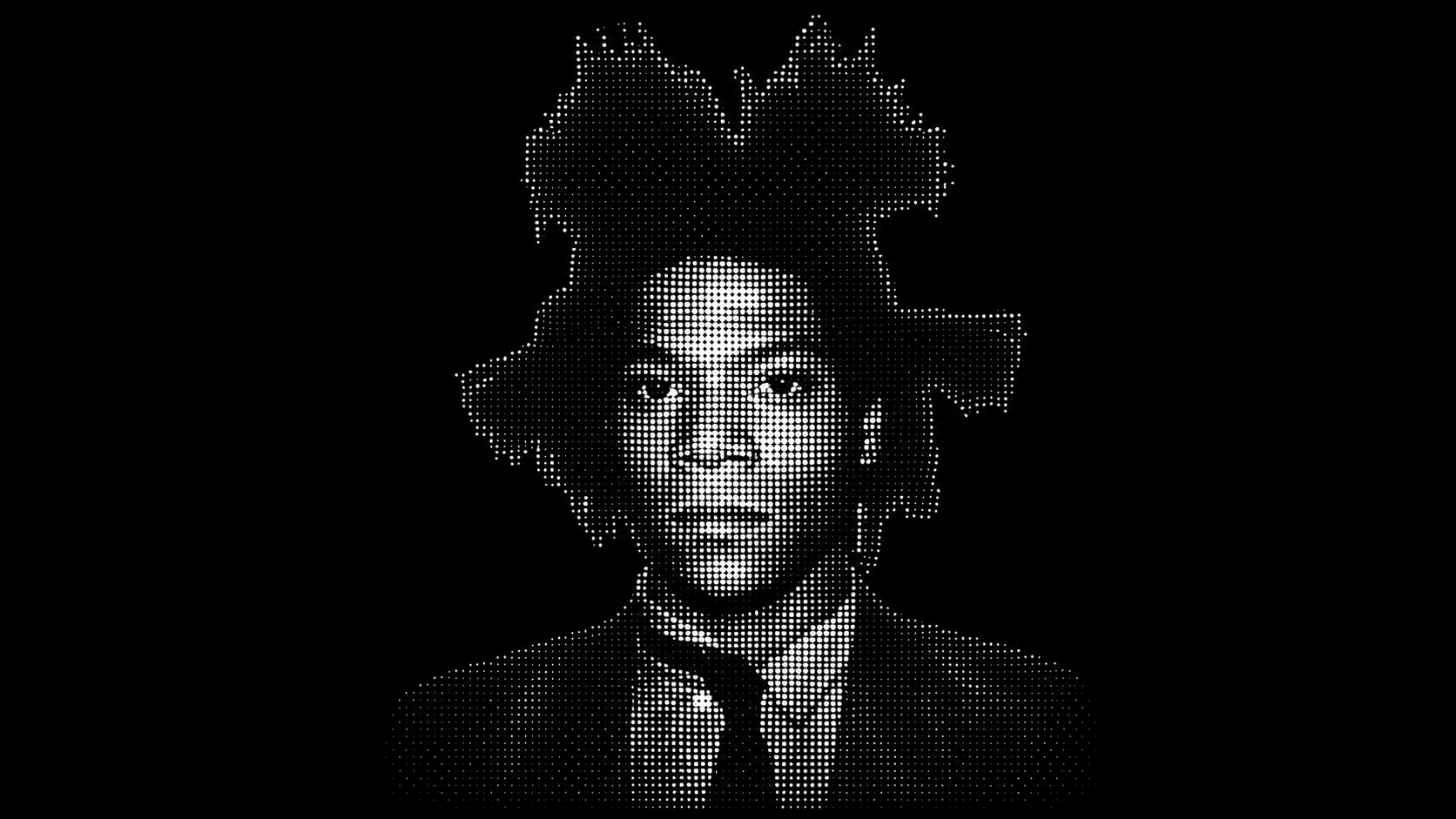 Basquiat Pop Art noktasal portresi