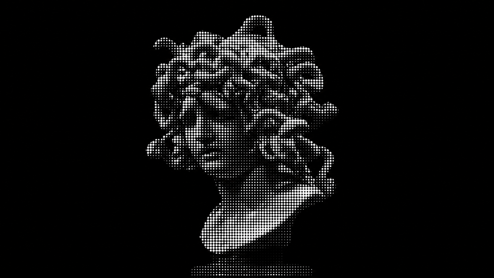 Medusa siyah beyaz portre çalışması